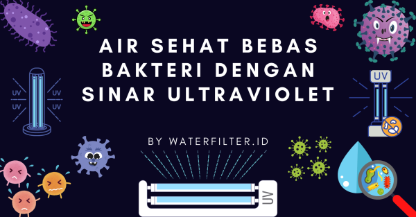 Air Sehat Bebas Bakteri dengan Sinar Ultraviolet dari Waterfilter.id!