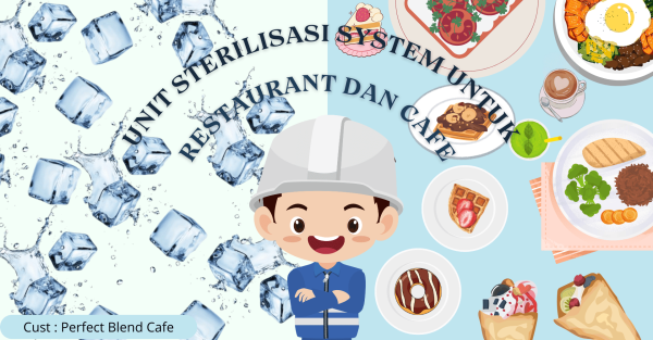 Unit Sterilisasi System untuk Restaurant dan Café